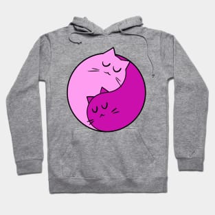 Yin Yang cats Hoodie